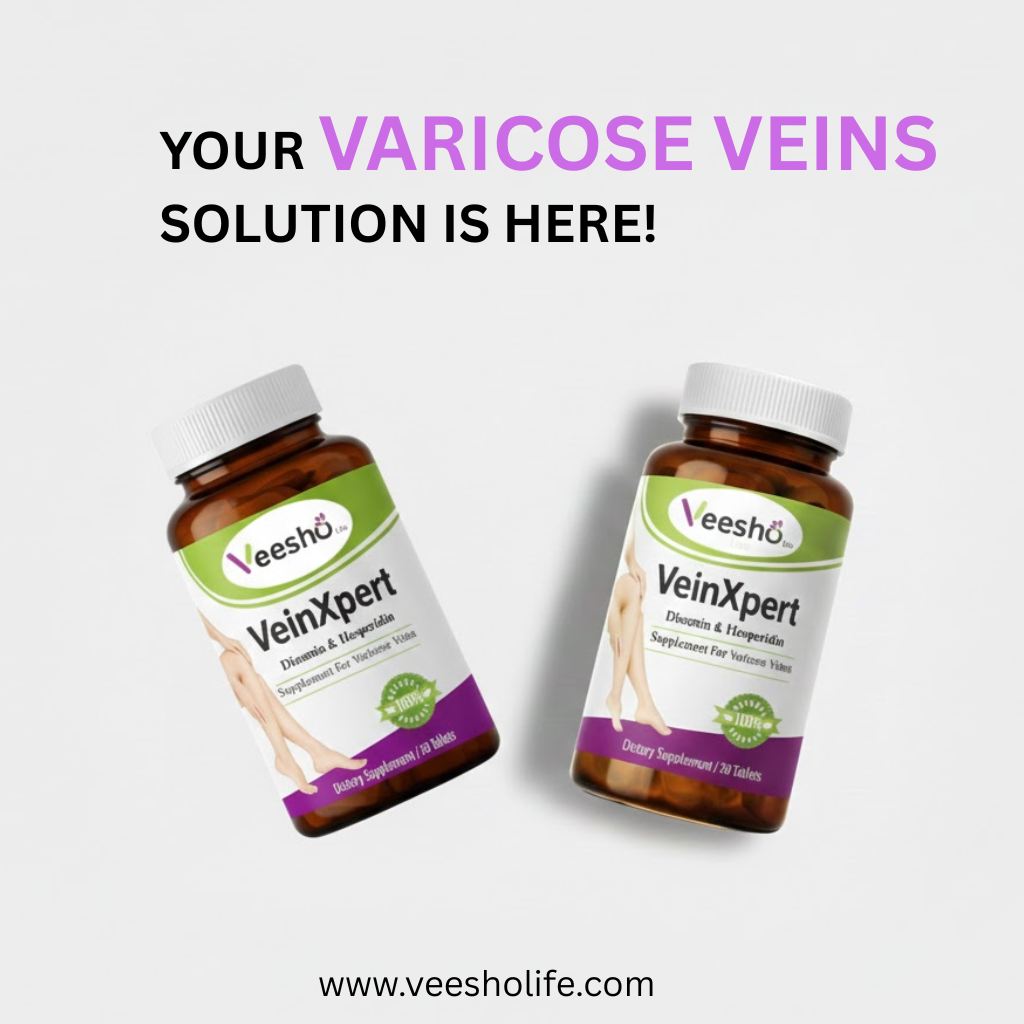 Ayurvedic Formulation VeinXpert Tablets – Spider Veins | Varicose Veins | Deep Vein Thrombosis.